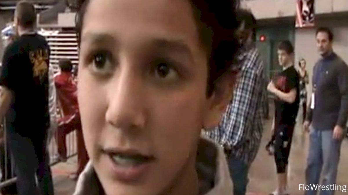 WATCH: 13 Year Old Aaron Pico Talks MMA Future