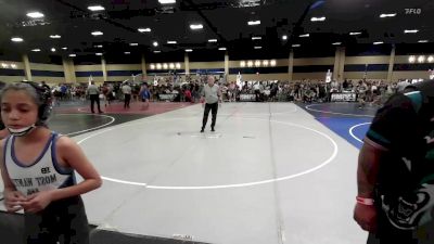 83 lbs Quarterfinal - Carson Corrow, Flowing Wells vs Aydann Correa, Tuf California Wr Ac