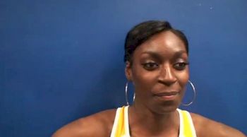 Kimberlyn Duncan talks about her 200m Victory at New Balance Collegiate Invitational