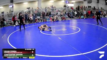 55 lbs Cons. Round 3 - Julian Zuniga, Southern Style Wrestling Club vs Constantine Mishkin, Texans Wrestling Club