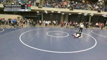 235 lbs Champ. Round 2 - Beckah Burrelsman, Troy Triad vs Arabella Spampanato, East Peoria