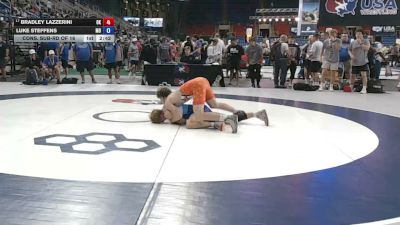 150 lbs Cons. Sub-rd Of 16 - Bradley Lazzerini, Oklahoma vs Luke Steffens, Missouri
