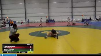 68 lbs Round 4 - Casen Becker, Iowa Black vs Jude Justice, Minion Green