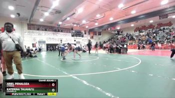 170 lbs Champ. Round 2 - Ariel Penaloza, Cypress vs Katerina Tauanu`u, Camarillo