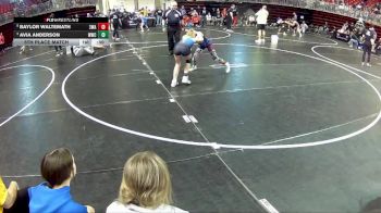 89 lbs 5th Place Match - Avia Anderson, Wahoo Wrestling Club vs Baylor Waltemath, 308 Wrestling Academy