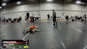 48-52 lbs Round 2 - Finn O`connell, Unattached vs Hudson OConnor, New Kent Wrestling Club
