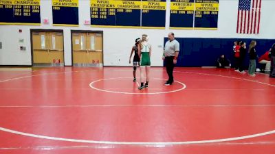 118 lbs Cons. Round 3 - Sinai Hamilton, Woodland Hills Hs vs Molly Keck, Laurel Hs