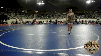 170 lbs Quarterfinal - Austin Robinett, Little Axe Takedown Club vs Paxton Dunn, Crossings Christian