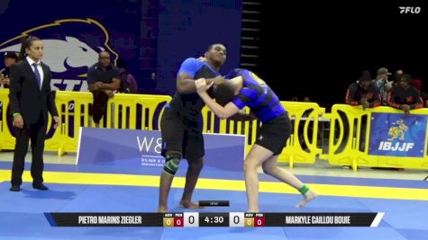Markyle Caillou Bouie vs Pietro Marins Ziegler 2025 Pan IBJJF Jiu-Jitsu No-Gi Championship