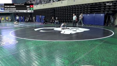75 lbs Round Of 16 - Flynn Longo, Montville vs Rylan Maines, Jersey Shore