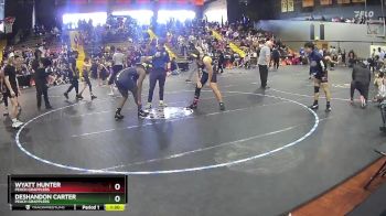 200/HWT Round 1 - Wyatt Hunter, Peach Grapplers vs Deshandon Carter, Peach Grapplers