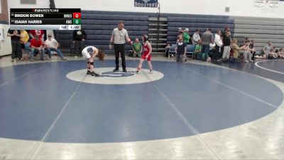 70 lbs Cons. Round 2 - Isaiah Harris, Hawk Wrestling Club vs Bridon Bowen, Oakley Hornets Wrestling Club Inc.