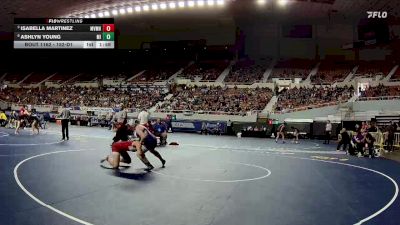 152-D1 Quarterfinal - Isabella Martinez, Mountain View (Mesa) High School vs Ashlyn Young, Millennium High School