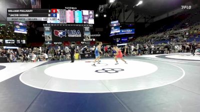 165 lbs Cons. Quarters - William Fullhart, IA vs Jacob Hodge, MI