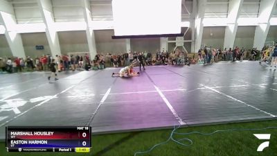 98 lbs Cons. Round 1 - Marshall Housley, WY vs Easton Harmon, UT