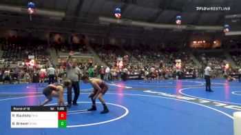 120 lbs Prelims - Rudy Bautista, Texas Tech Fall vs Brady Brewer, Okwa