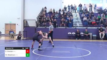 113 lbs Prelims - Daniel Sinclair, William Penn HS vs Matthew Meadows, St Georges