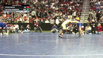 3A-165 lbs Semifinal - Ethan Bibler, Waverly-Shell Rock vs Xayvion Anderson, Marshalltown