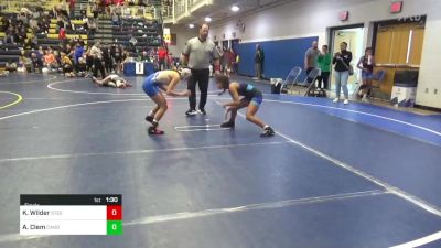 96 lbs Final - Kataleen Wilder, Steel Valley Renegades vs Araceli Clem, Canon-McMillan