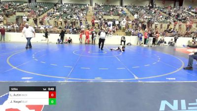 52 lbs Quarterfinal - Luke Autin, Backyard Brawlers Wrestling Club vs Jaden Nagel, Bluff Wrestling Club