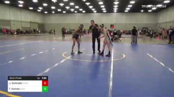 105 lbs Semifinal - Joseph Schinder, Shore Thing Wrestling Club vs Tre Haines, Ascend Wrestling Academy