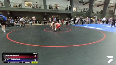 132 lbs Cons. Round 5 - Treygen Morin, ID vs Wyatt Sandoval, CA