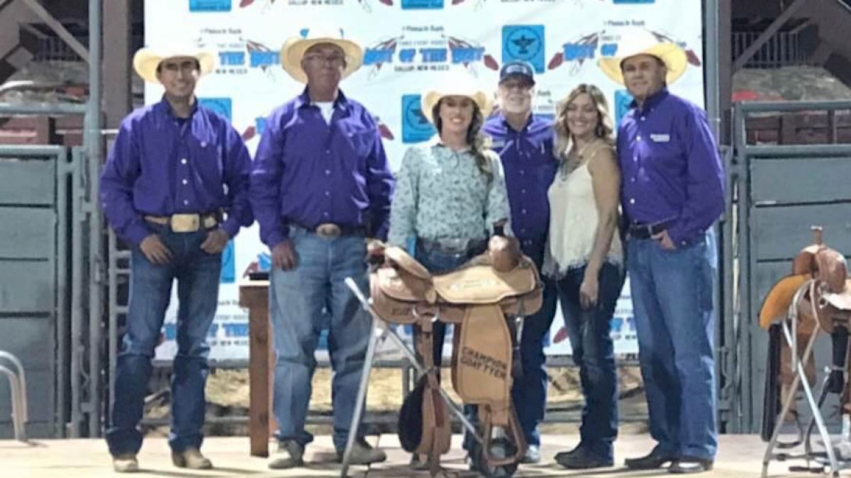 Faith Hoffman Wins The Goat Tying At Best Of The Best Timed Event Rodeo
