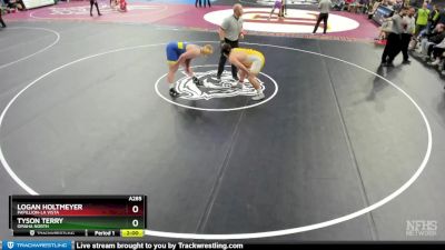 Semifinal - Tyson Terry, Omaha North vs Logan Holtmeyer, Papillion-La Vista