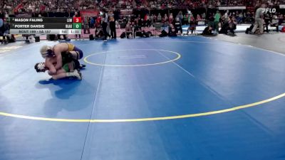 5A 157 lbs Quarterfinal - Porter Dansie, Blackfoot vs Mason Faling, Lewiston