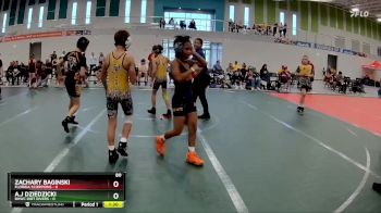 80 lbs Round 5 (6 Team) - A.J Dziedzicki, BHWC Dirt Divers vs Zachary Baginski, Florida Scorpions