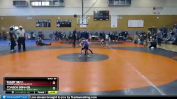 77 lbs Cons. Round 2 - Kolby Kerr, Ascend Wrestling Academy vs Torben Sommer, Anacortes Hawkeyes Wrestling C