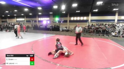 106 lbs Round Of 64 - Cooper Green, East Valley WC vs William Leyva, Threshold WC