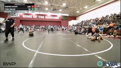130 lbs Rr Rnd 1 - Karter Locust, Cowboy Wrestling Club vs Theo Gelles, Perry Wrestling Academy