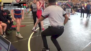 120 lbs Cons. Round 3 - Caleb Mize C2, Marysville Wrestling Program vs Emerson Biglin NW2, Clear Fork Elite Wrestling