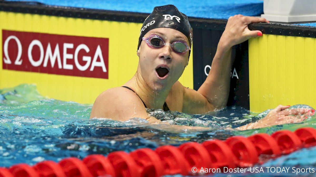 Mallory Comerford Torches 1:41.70 200 Freestyle @ SMU Classic