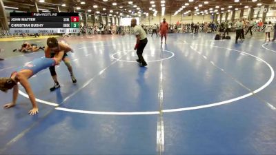 115 lbs Round 1 (9am Friday) - Christian Bushy, Dynasty Black vs John Matter, Scorpions