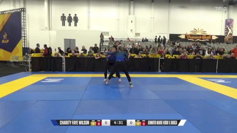 Jennifer Marie Hook V. Barca vs Charity Faye Wilson 2024 World IBJJF Jiu-Jitsu No-Gi Championship