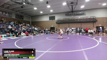 110 lbs Round 2 (6 Team) - Hunter Bolejack, Burns Junior High vs Lane Clark, Herders