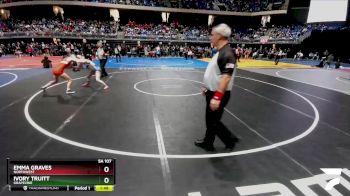 5A 107 lbs Semifinal - Ivory Truitt, Grapevine vs Emma Graves, Northwest