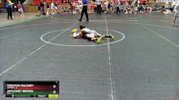 52 lbs Semis (4 Team) - Trenton Maloney, Armory vs Anthoney Brown, Silo