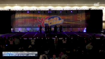 Davis Allstar Gym Inc - Dream [2025 L2 Junior - Flex - D2 Day 1] 2025 Spirit Cheer Dance Grand Nationals & Cheer Nationals