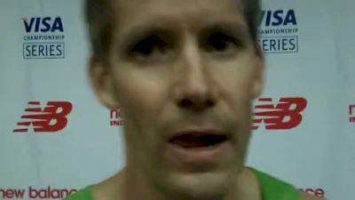 Charlie Kern Former 344 Runner Wins Masters Mile In 422 2012 NB Indoor GP