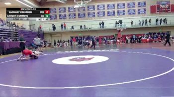 133 lbs Semifinal - Zachary Keinonen, Southern Oregon vs Carson Cummins, Umpqua Community College