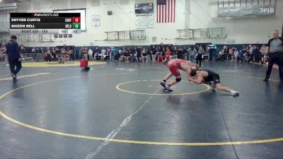 150 lbs Cons. Round 3 - Mason Bell, Nelson vs Dryver Curtis, Centennial