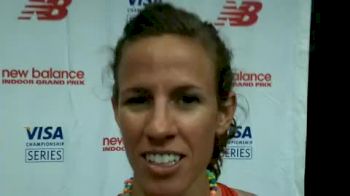 Morgan Uceny Excited With Where She Is At 2012 NB Indoor GP