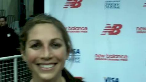 Sara Hall Looking Towards World Indoors 2012 NB Indoor GP