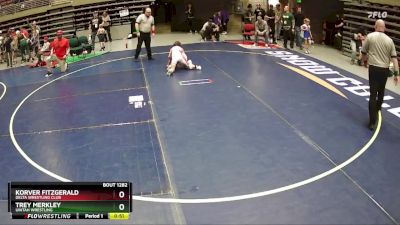 59 lbs Cons. Round 4 - Korver Fitzgerald, Delta Wrestling Club vs Trey Merkley, Uintah Wrestling