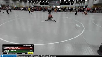 144 lbs Cons. Round 3 - Andrew Schwab, South St. Paul Wrestling Club vs Israel Castro, Michigan