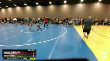 101-112 lbs Round 3 - Nayeli Ortiz, NXT Level Wrestling Academy vs Sarahi Guerrero, Amped Wrestling Club