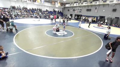 40-43 lbs Cons. Round 1 - Rocco Camarena, Socal Hammers Wrestling Club vs Allison Glass, Stealth Wrestling Club